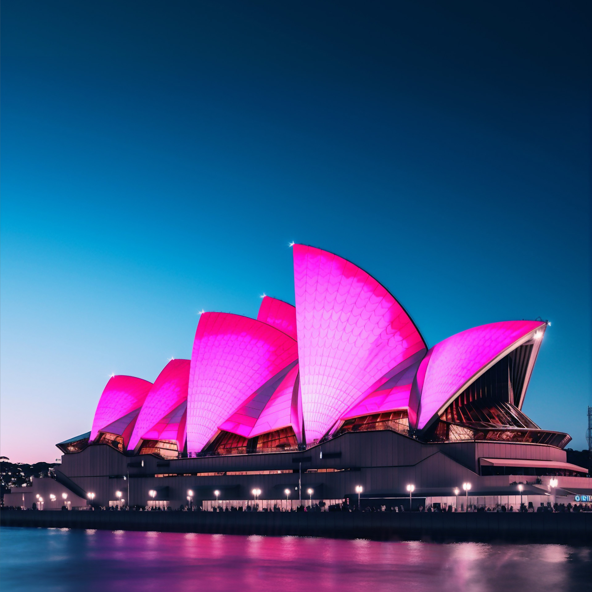 World Forum Sydney - Opera House Pink