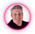 pink circle - employee picture in frame jason final png