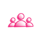 team people icon thirdera pink-3