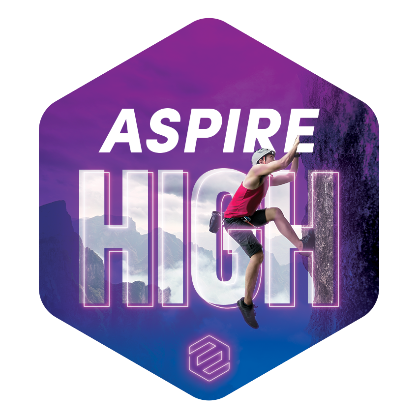 Aspire High sticker 2022-06