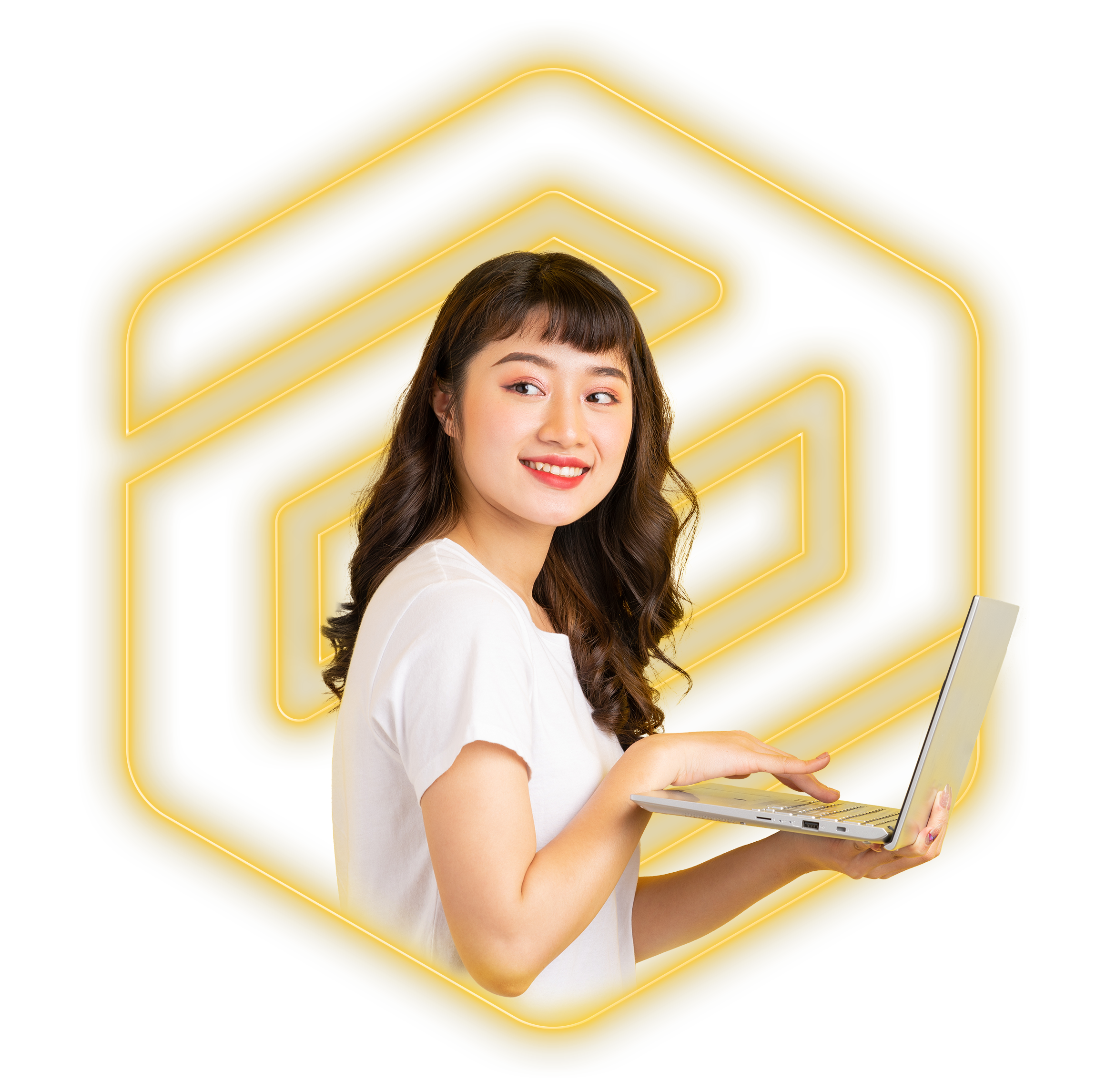 Diwa in yellow thirdera hex logo 2021-12