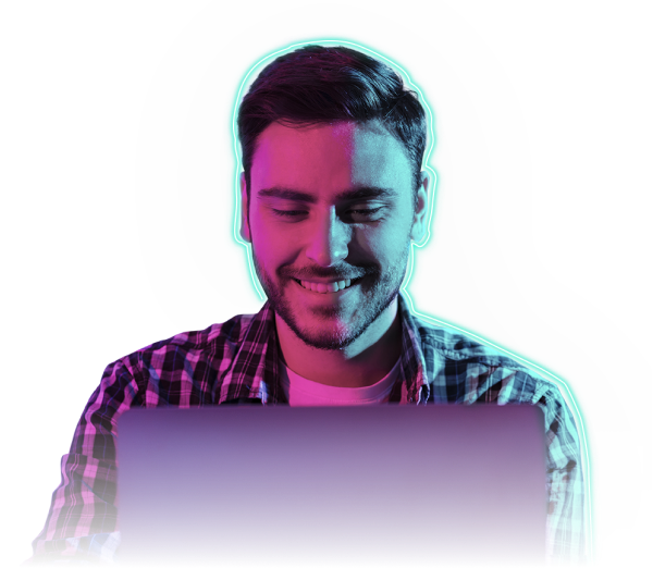 ManLaptop