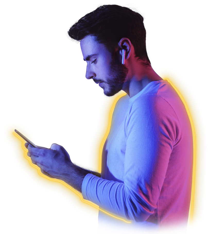 kyle holding phone neon 2022-01-1-1-1-1