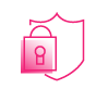 locked shield icon thirdera pink