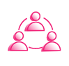 team connected resources icon thirdera pink-1